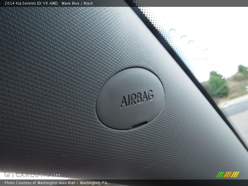 Wave Blue / Black 2014 Kia Sorento EX V6 AWD