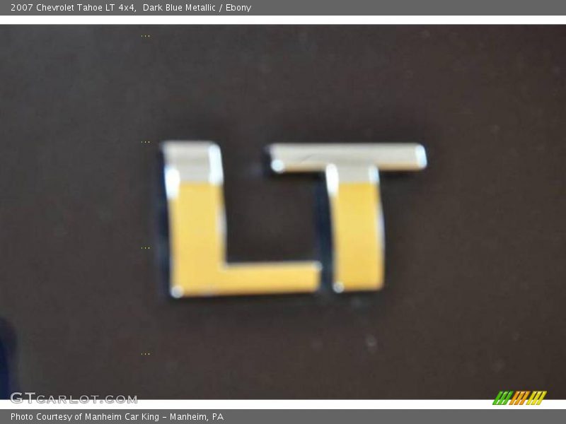Dark Blue Metallic / Ebony 2007 Chevrolet Tahoe LT 4x4