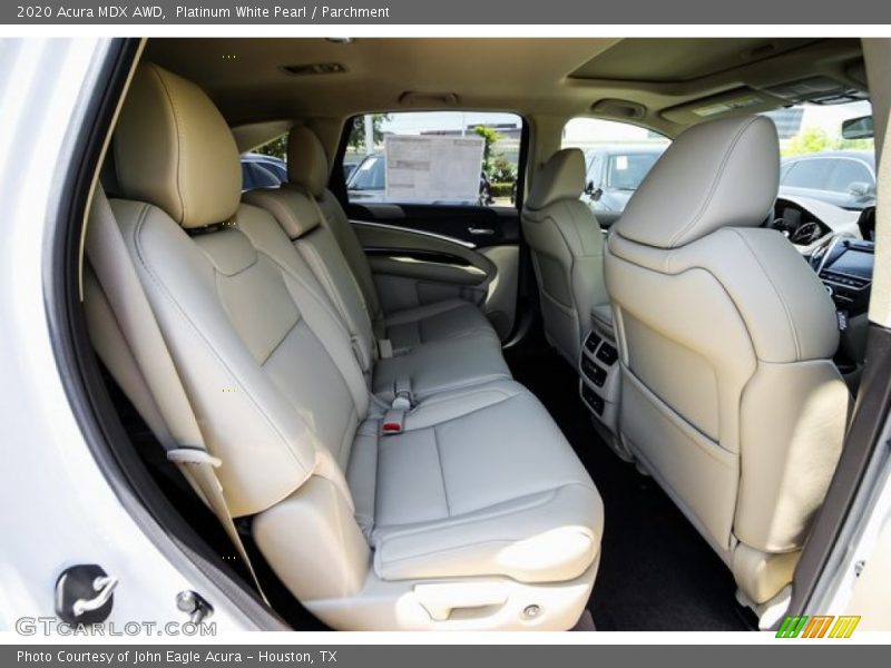 Platinum White Pearl / Parchment 2020 Acura MDX AWD