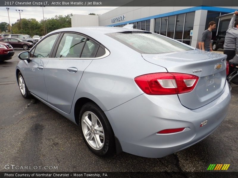 Arctic Blue Metallic / Jet Black 2017 Chevrolet Cruze LT