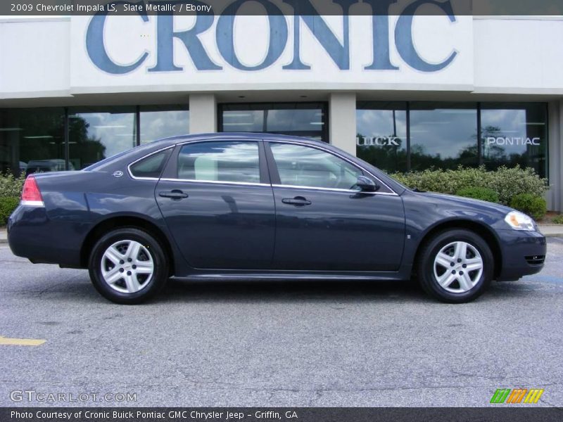 Slate Metallic / Ebony 2009 Chevrolet Impala LS