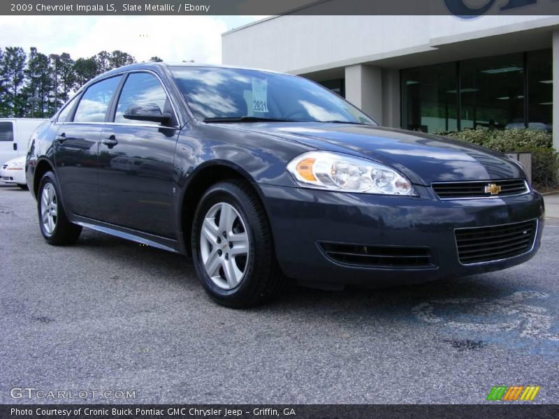 Slate Metallic / Ebony 2009 Chevrolet Impala LS