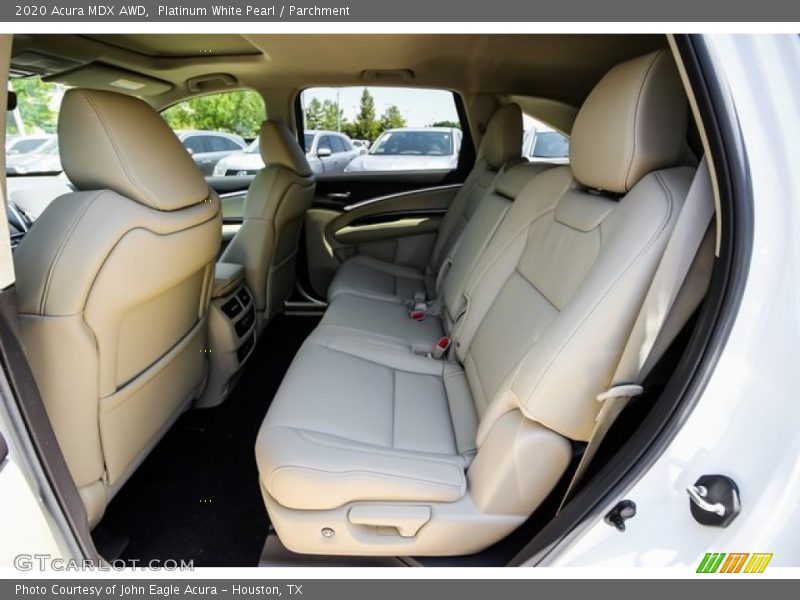 Platinum White Pearl / Parchment 2020 Acura MDX AWD