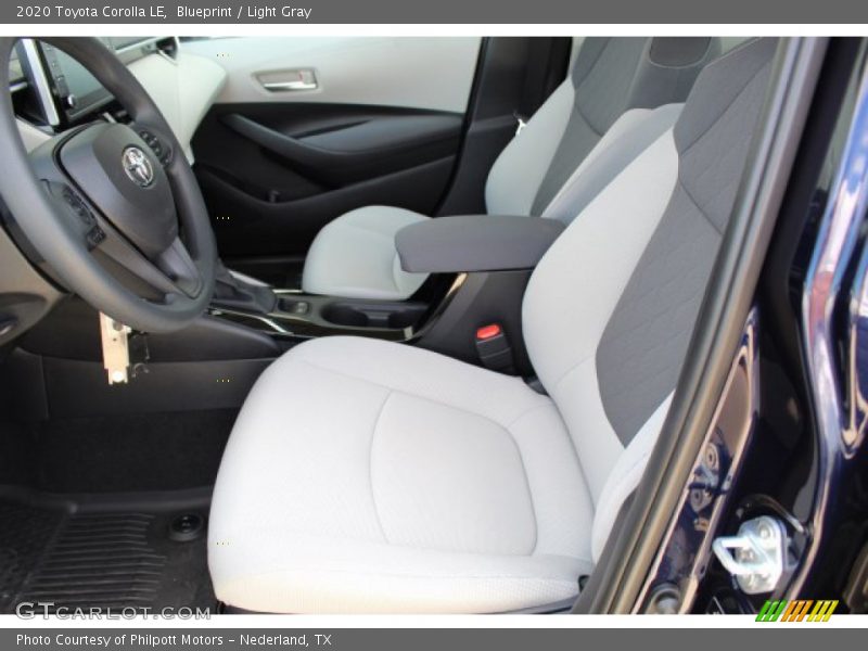Blueprint / Light Gray 2020 Toyota Corolla LE