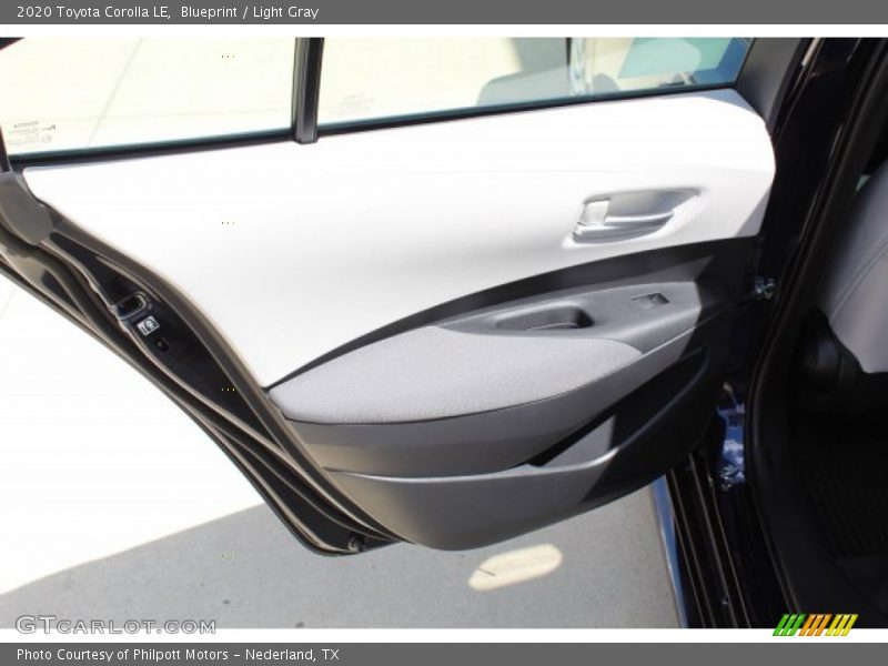 Blueprint / Light Gray 2020 Toyota Corolla LE