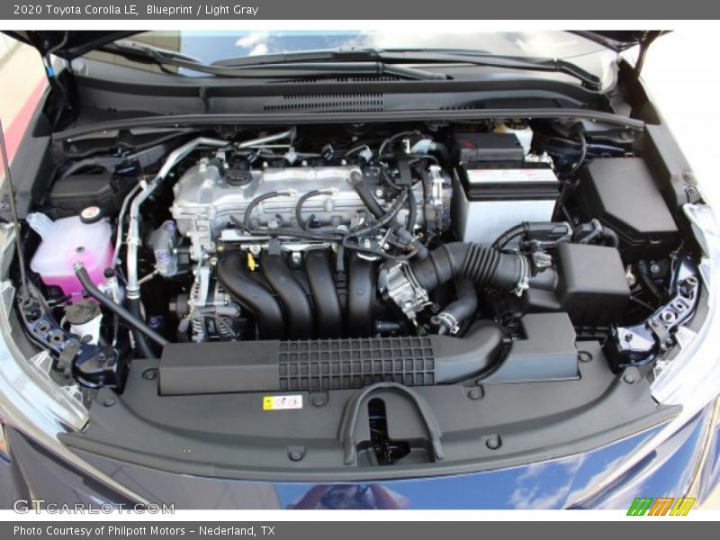 Blueprint / Light Gray 2020 Toyota Corolla LE
