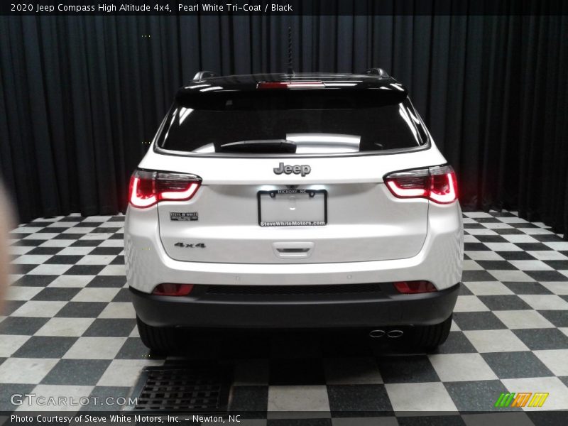 Pearl White Tri-Coat / Black 2020 Jeep Compass High Altitude 4x4