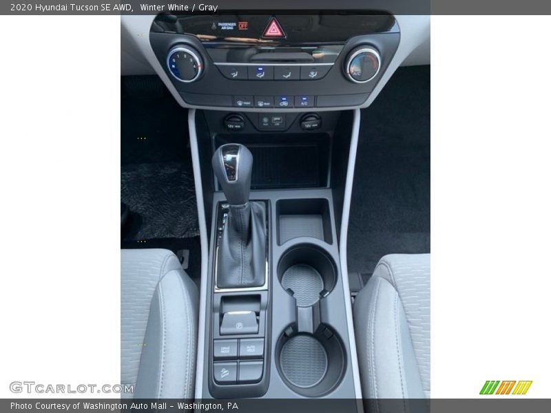 Winter White / Gray 2020 Hyundai Tucson SE AWD