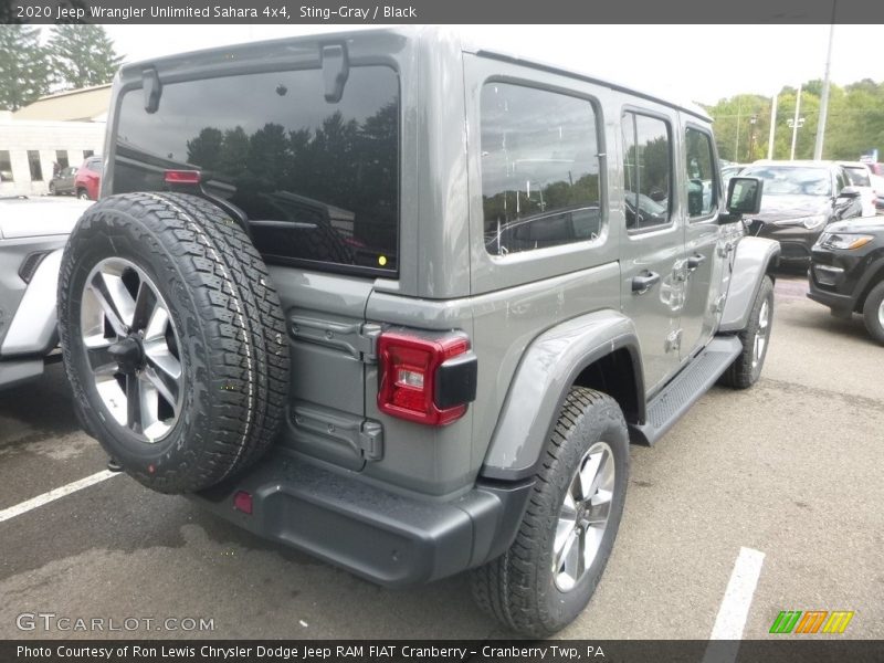 Sting-Gray / Black 2020 Jeep Wrangler Unlimited Sahara 4x4