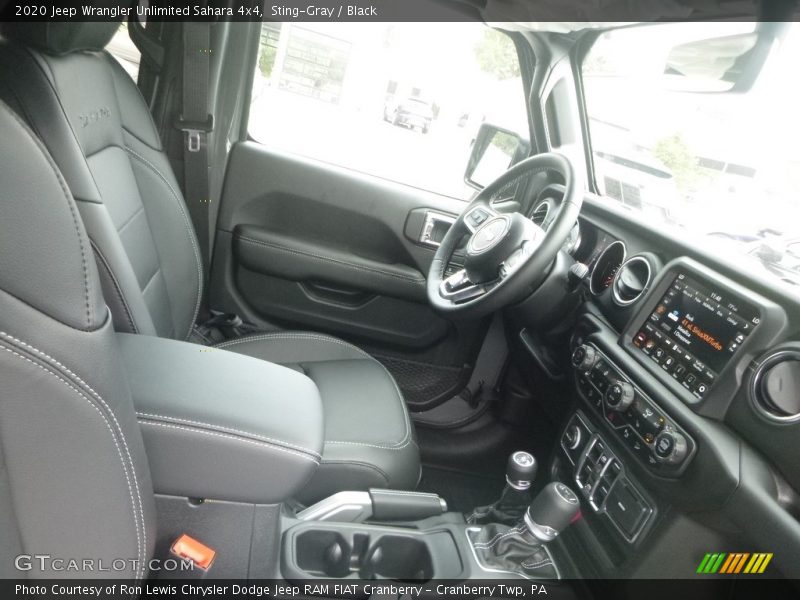 Sting-Gray / Black 2020 Jeep Wrangler Unlimited Sahara 4x4