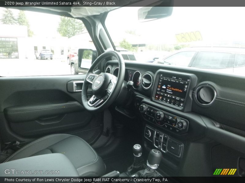 Sting-Gray / Black 2020 Jeep Wrangler Unlimited Sahara 4x4