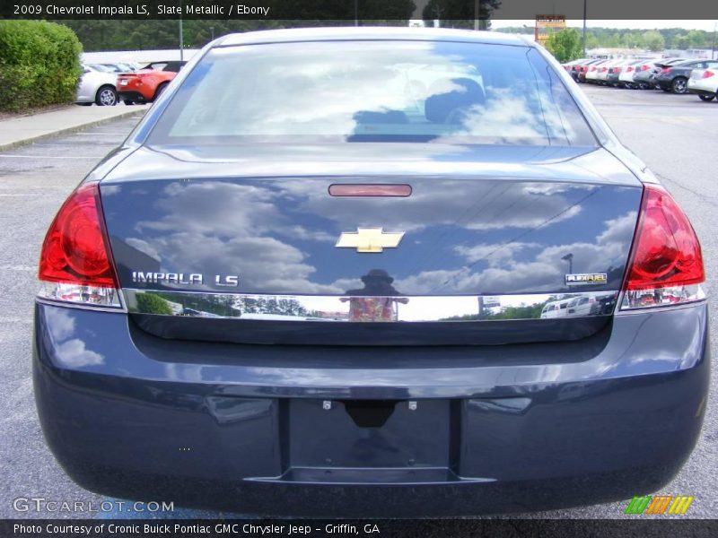Slate Metallic / Ebony 2009 Chevrolet Impala LS