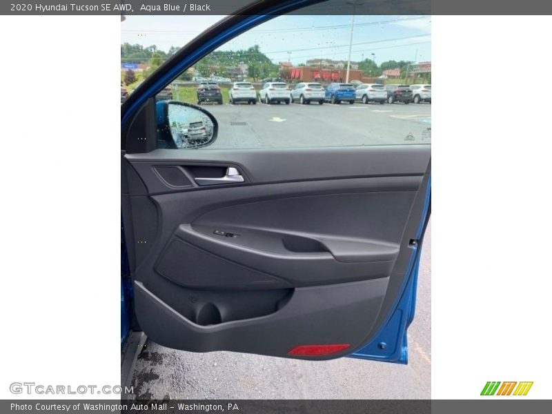 Aqua Blue / Black 2020 Hyundai Tucson SE AWD
