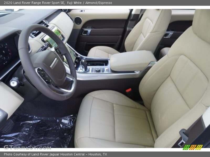 Front Seat of 2020 Range Rover Sport SE