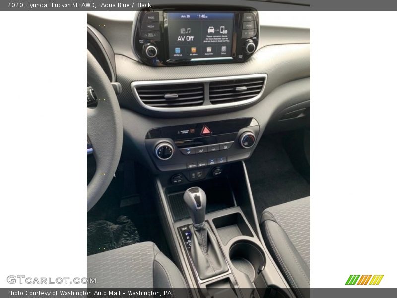 Aqua Blue / Black 2020 Hyundai Tucson SE AWD
