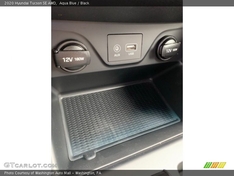 Aqua Blue / Black 2020 Hyundai Tucson SE AWD