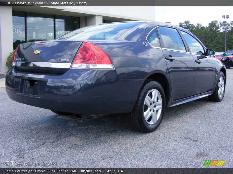 Slate Metallic / Ebony 2009 Chevrolet Impala LS