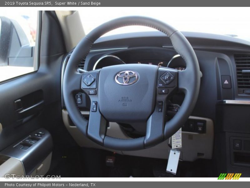  2019 Sequoia SR5 Steering Wheel