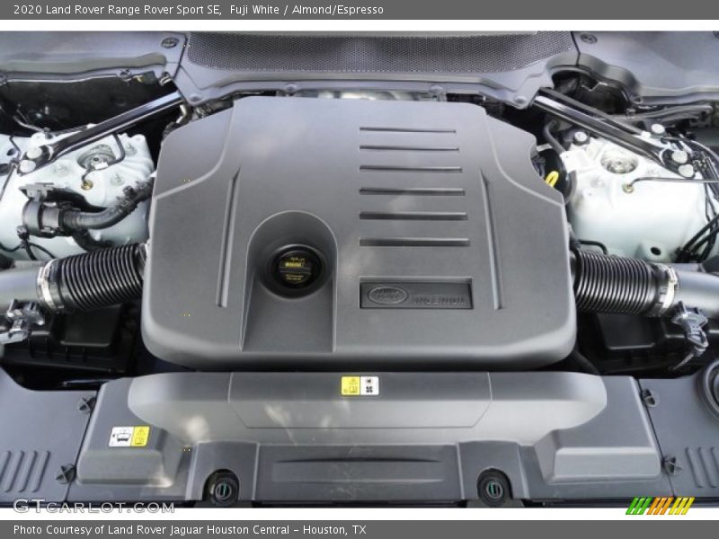  2020 Range Rover Sport SE Engine - 3.0 Liter Turbocharged DOHC 24-Valve VVT Inline 6 Cylinder