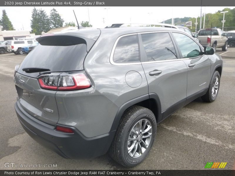 Sting-Gray / Black 2020 Jeep Cherokee Latitude Plus 4x4