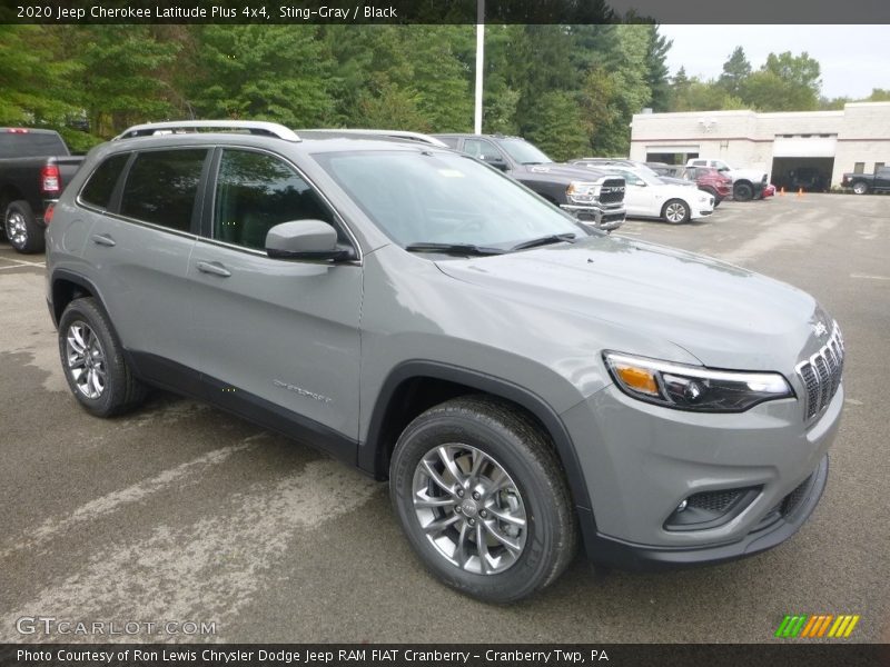 Sting-Gray / Black 2020 Jeep Cherokee Latitude Plus 4x4