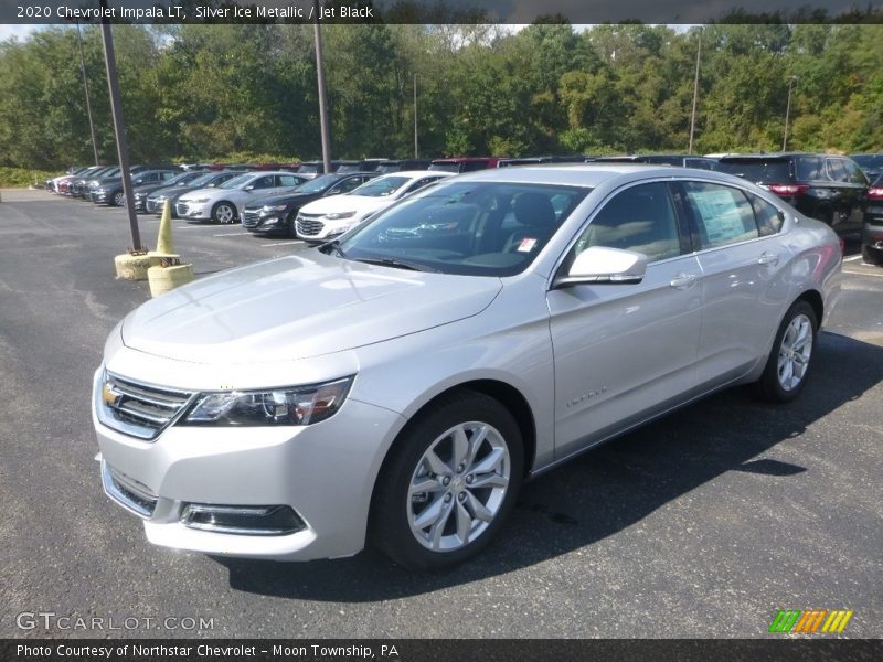 Silver Ice Metallic / Jet Black 2020 Chevrolet Impala LT
