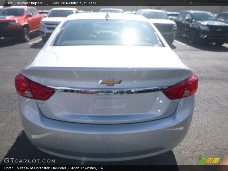 Silver Ice Metallic / Jet Black 2020 Chevrolet Impala LT