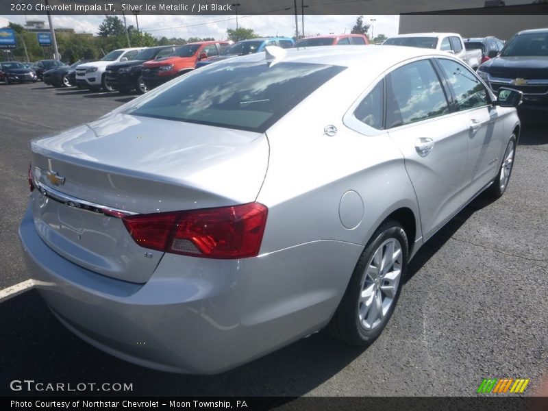 Silver Ice Metallic / Jet Black 2020 Chevrolet Impala LT