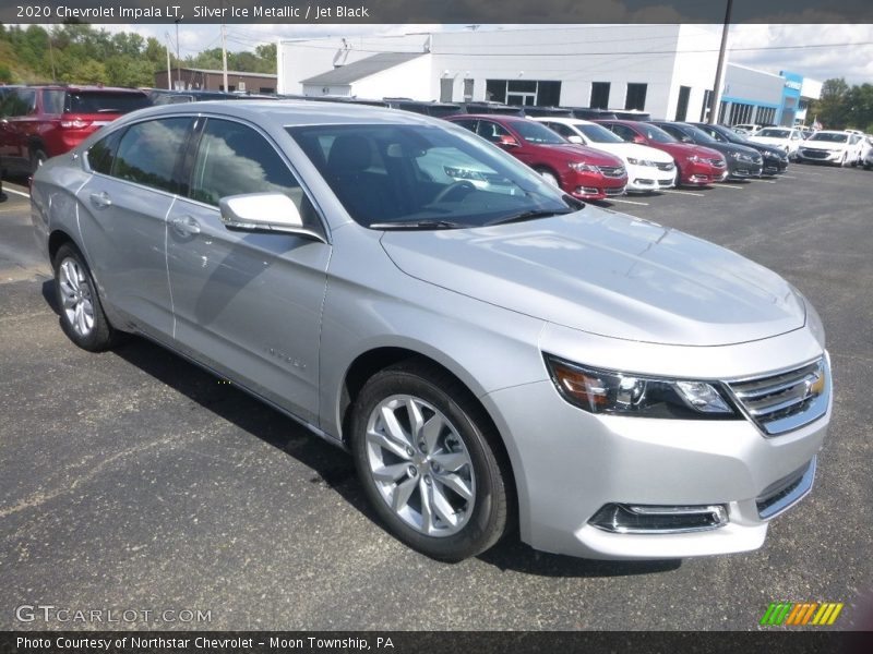 Silver Ice Metallic / Jet Black 2020 Chevrolet Impala LT