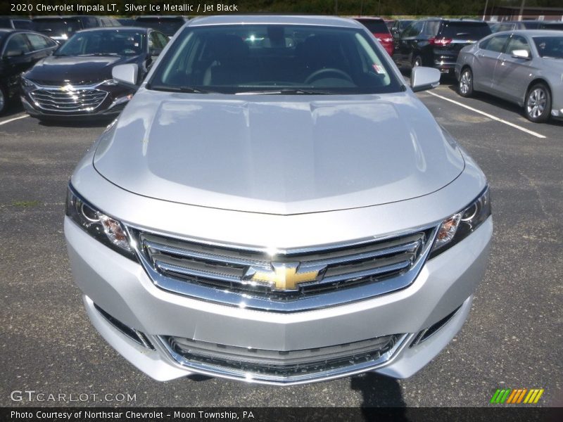 Silver Ice Metallic / Jet Black 2020 Chevrolet Impala LT
