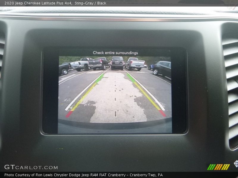 Sting-Gray / Black 2020 Jeep Cherokee Latitude Plus 4x4