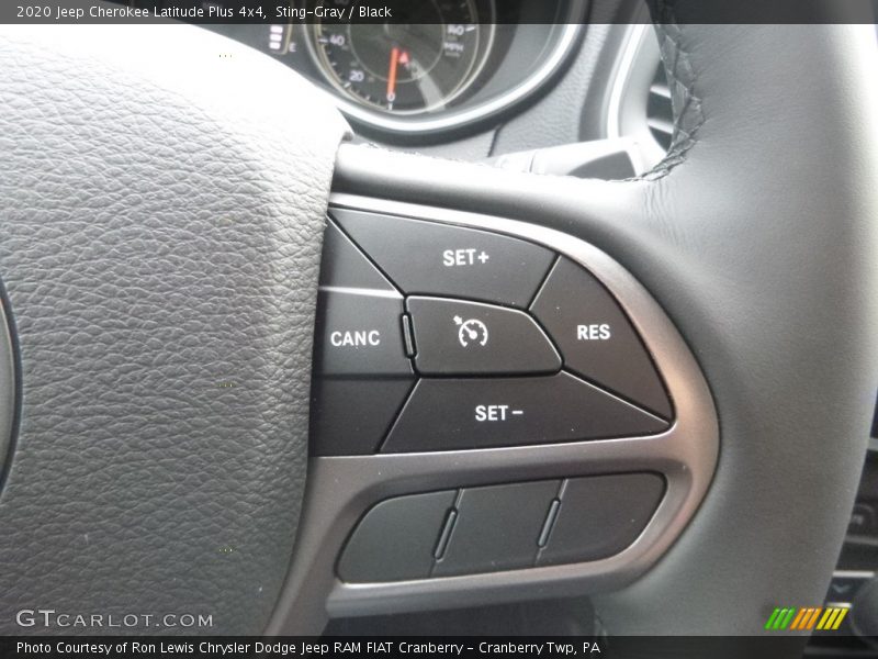 Sting-Gray / Black 2020 Jeep Cherokee Latitude Plus 4x4