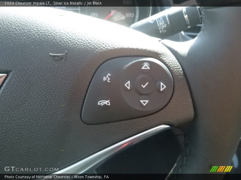Silver Ice Metallic / Jet Black 2020 Chevrolet Impala LT