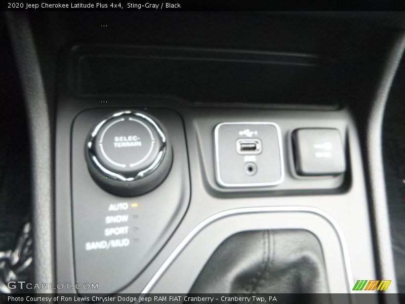Sting-Gray / Black 2020 Jeep Cherokee Latitude Plus 4x4