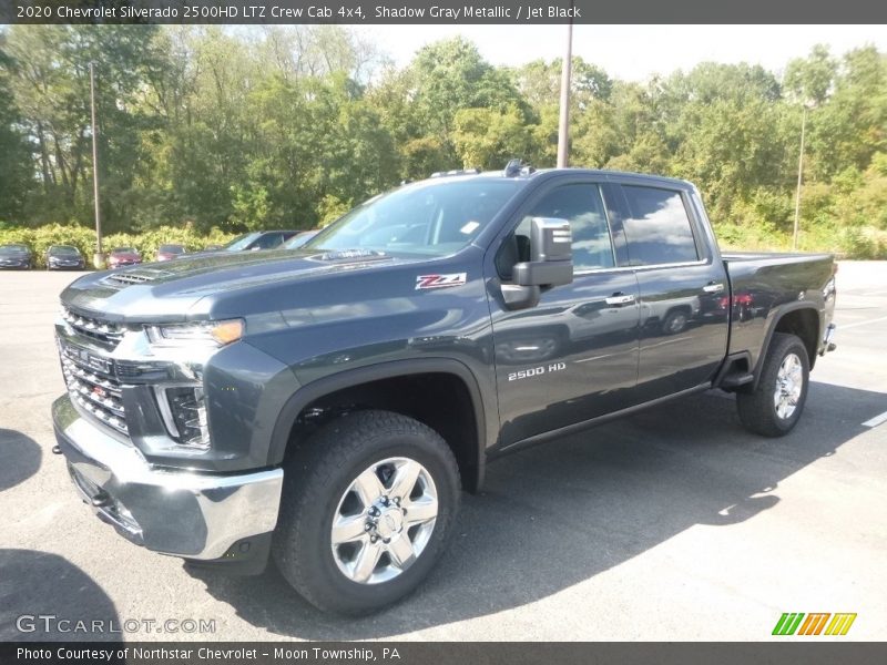 Shadow Gray Metallic / Jet Black 2020 Chevrolet Silverado 2500HD LTZ Crew Cab 4x4