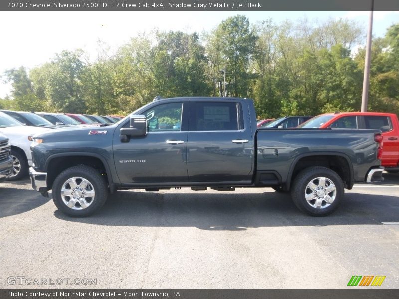 Shadow Gray Metallic / Jet Black 2020 Chevrolet Silverado 2500HD LTZ Crew Cab 4x4