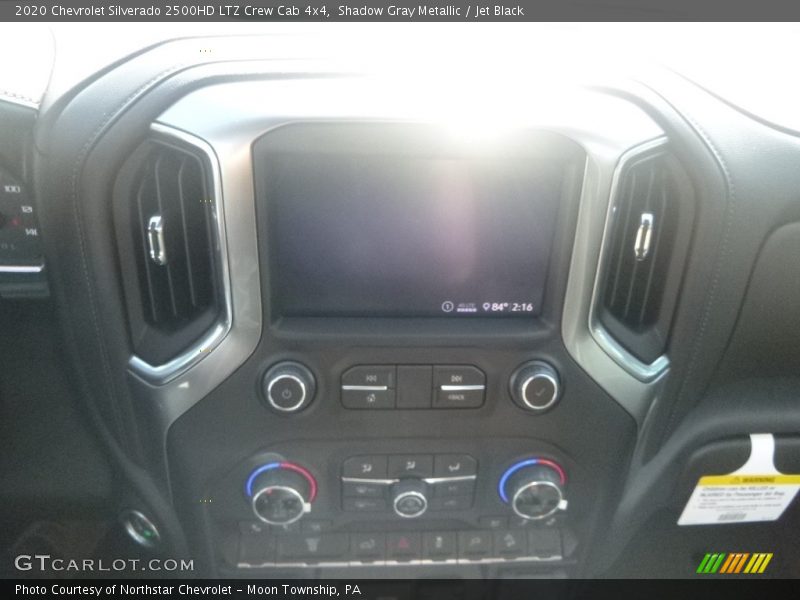 Shadow Gray Metallic / Jet Black 2020 Chevrolet Silverado 2500HD LTZ Crew Cab 4x4