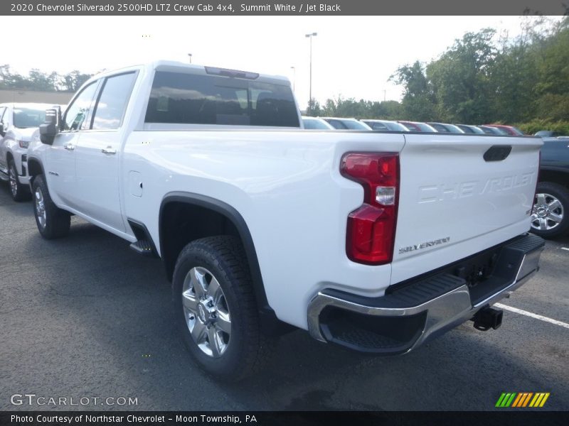 Summit White / Jet Black 2020 Chevrolet Silverado 2500HD LTZ Crew Cab 4x4