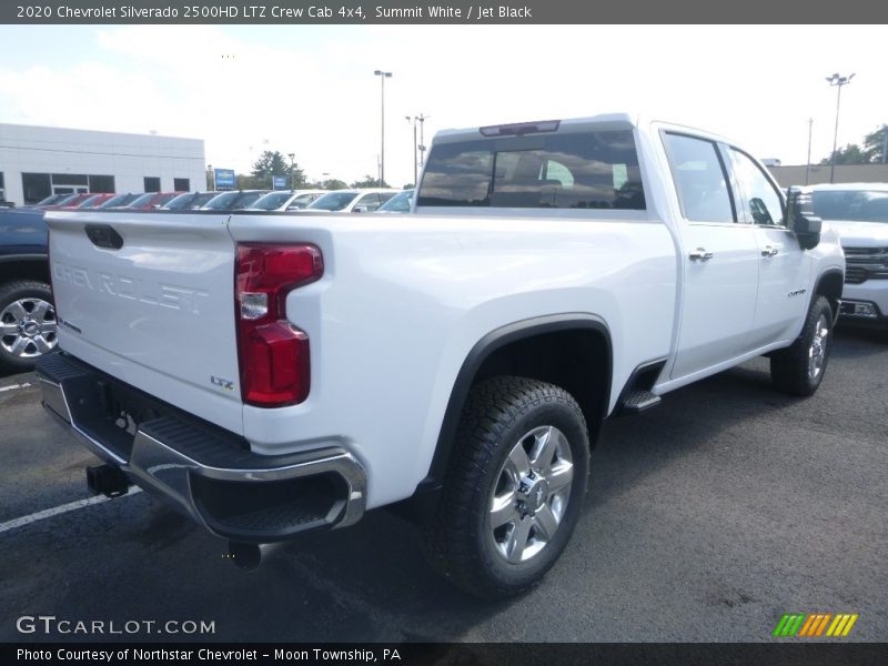Summit White / Jet Black 2020 Chevrolet Silverado 2500HD LTZ Crew Cab 4x4