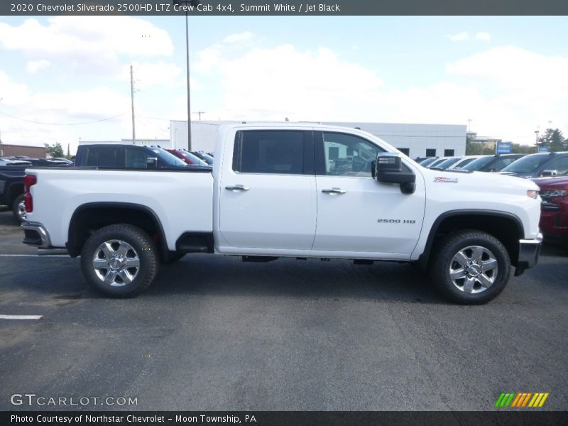 Summit White / Jet Black 2020 Chevrolet Silverado 2500HD LTZ Crew Cab 4x4