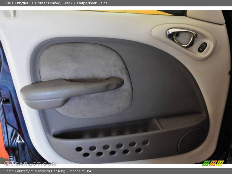 Black / Taupe/Pearl Beige 2001 Chrysler PT Cruiser Limited