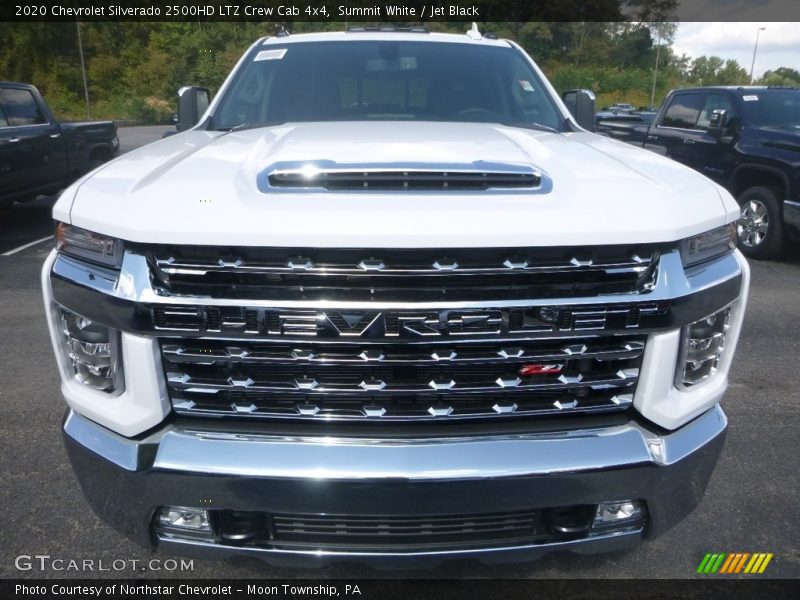 Summit White / Jet Black 2020 Chevrolet Silverado 2500HD LTZ Crew Cab 4x4
