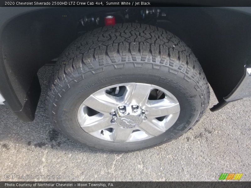 Summit White / Jet Black 2020 Chevrolet Silverado 2500HD LTZ Crew Cab 4x4