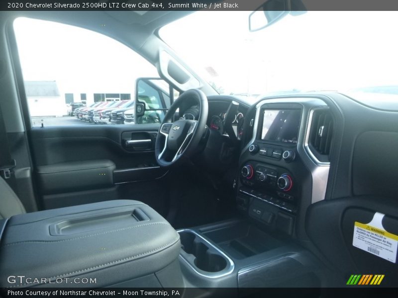 Summit White / Jet Black 2020 Chevrolet Silverado 2500HD LTZ Crew Cab 4x4