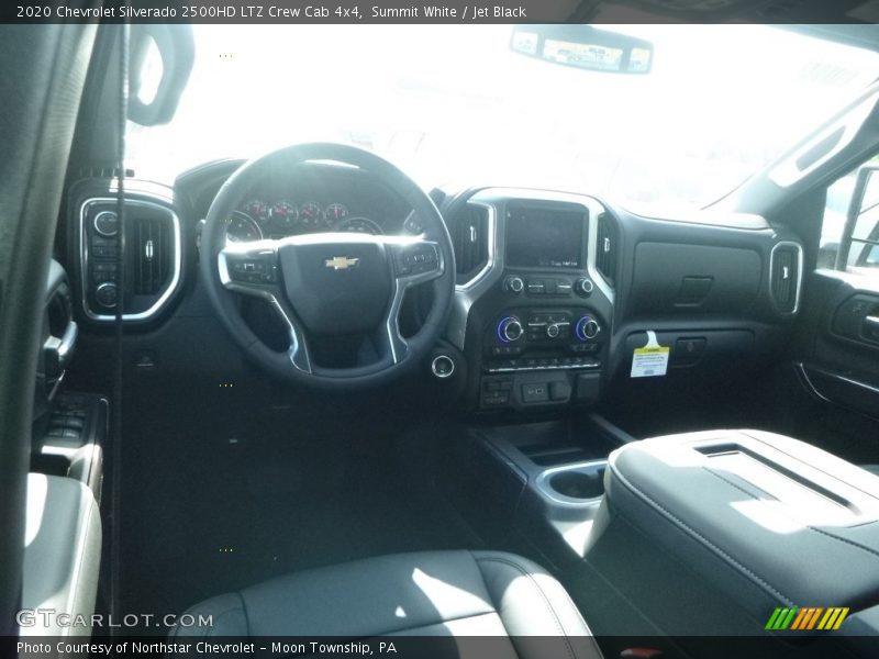 Summit White / Jet Black 2020 Chevrolet Silverado 2500HD LTZ Crew Cab 4x4