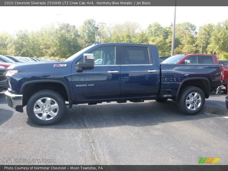 Northsky Blue Metallic / Jet Black 2020 Chevrolet Silverado 2500HD LTZ Crew Cab 4x4