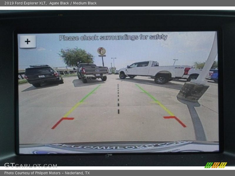 Agate Black / Medium Black 2019 Ford Explorer XLT