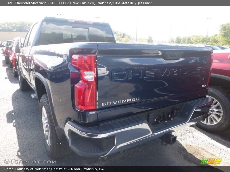 Northsky Blue Metallic / Jet Black 2020 Chevrolet Silverado 2500HD LTZ Crew Cab 4x4