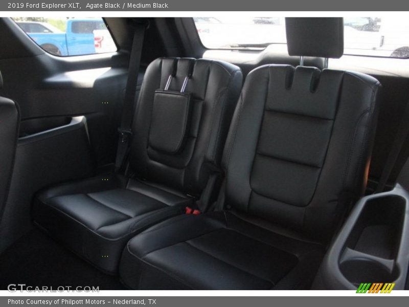 Agate Black / Medium Black 2019 Ford Explorer XLT