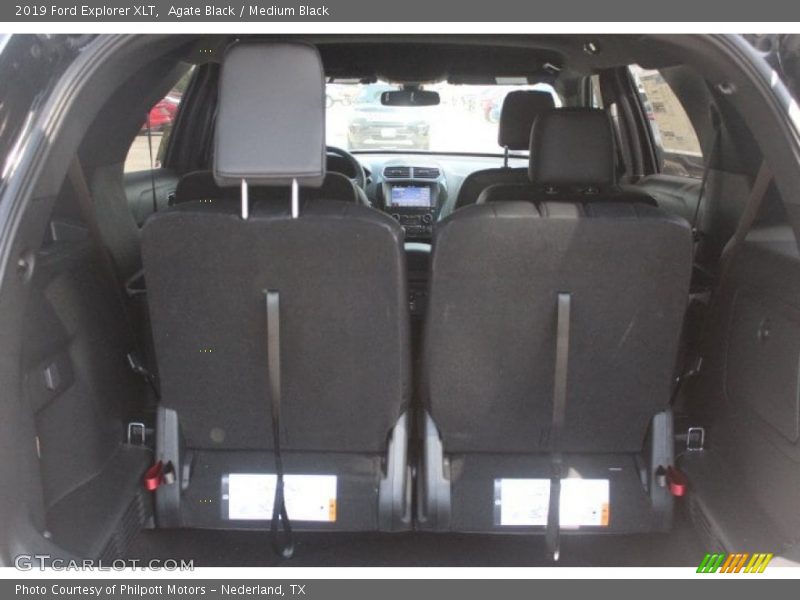 Agate Black / Medium Black 2019 Ford Explorer XLT